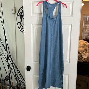 Victoria Secret blue racerback t-shirt dress